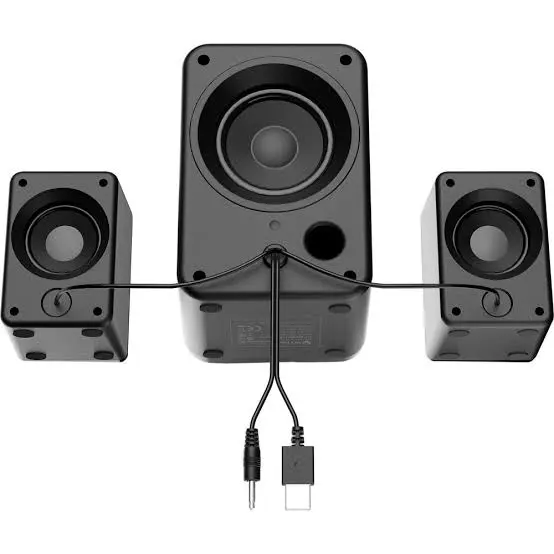 Meetion SP2111 2.1 Bluetooth Speaker System – 5W+3Wx2 RMS, 3.5mm + USB