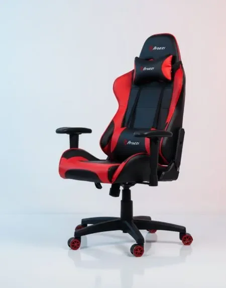 GFURY GF-KW-G8193 Gaming Chair Black Red PU Leather Fabric Ergonomic Racing Chair Adjustable Armrest 100mm Gas Lift Gaming Chair Pakistan
