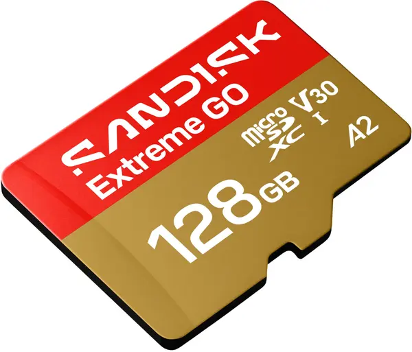 SanDisk Extreme GO 128GB microSDXC UHS-I Memory Card – Up to 240MB/s, A2, U3, V30