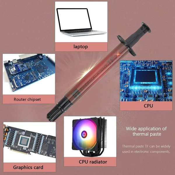 Darkflash ZER 09 Thermal Paste - Carbon Micro-Particle CPU & GPU Cooling Compound