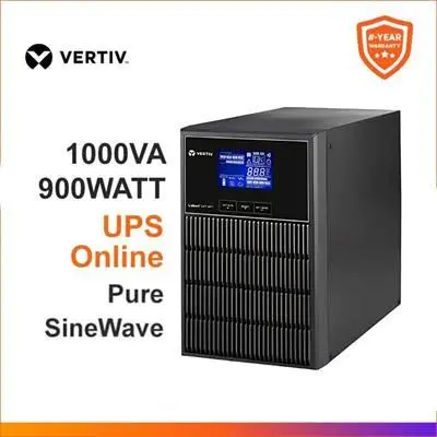 Vertiv Liebert CX Series 3000VA 2700W Online Double Conversion UPS Tower with Pure Sine Wave Output