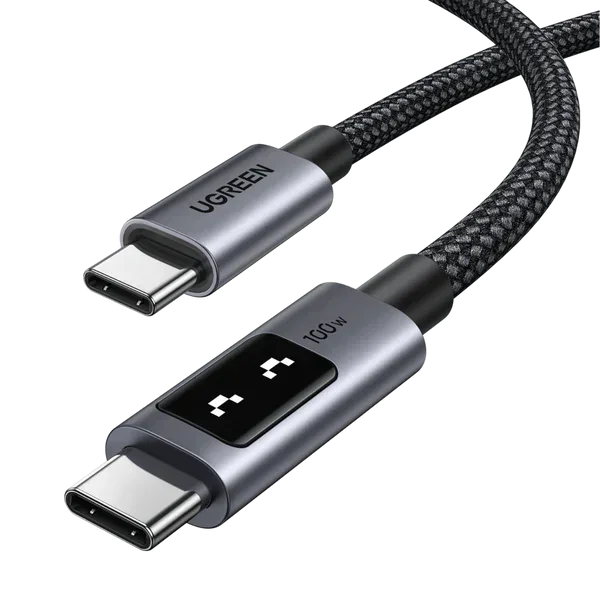 UGREEN USB-C 3.1 Gen 2 Male to Male 5A Fast Charging & 10Gbps Data Cable 1M