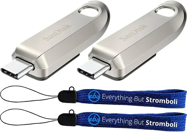 SanDisk Ultra Luxe 256GB USB 3.2 Gen 1 Metal Flash Drive – High-Speed Premium USB Pen Drive