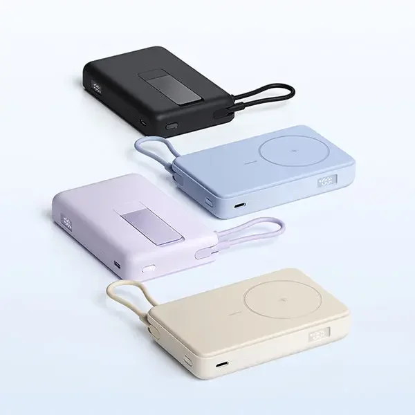 Xiaomi Mi 33W Magnetic Power Bank 10000mAh – Built-In Stand, Wireless MagSafe-Style Charging