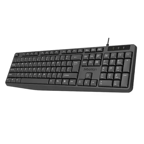 Meetion K200 USB Wired Membrane Keyboard – New Keycap Design