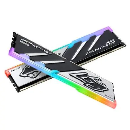 Apacer Panther 32GB (2x16GB) DDR5 6000MHz CL38 Desktop Gaming RAM Kit – Black, Intel XMP & AMD EXPO