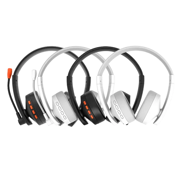Meetion BTH003 White USB Headset – Omnidirectional Mic, Wired