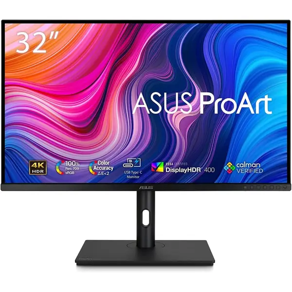 ASUS ProArt PA328QV 32" 2K QHD Professional Monitor - 75Hz Color Accurate