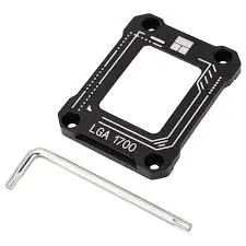 Thermalright LGA1700-BCF V2 Black CPU Contact Frame | Intel LGA1700 Anti-Bending Corrector Frame | CNC Aluminum Alloy CPU Bending Corrector Bracket for 12th, 13th & 14th Gen Processors