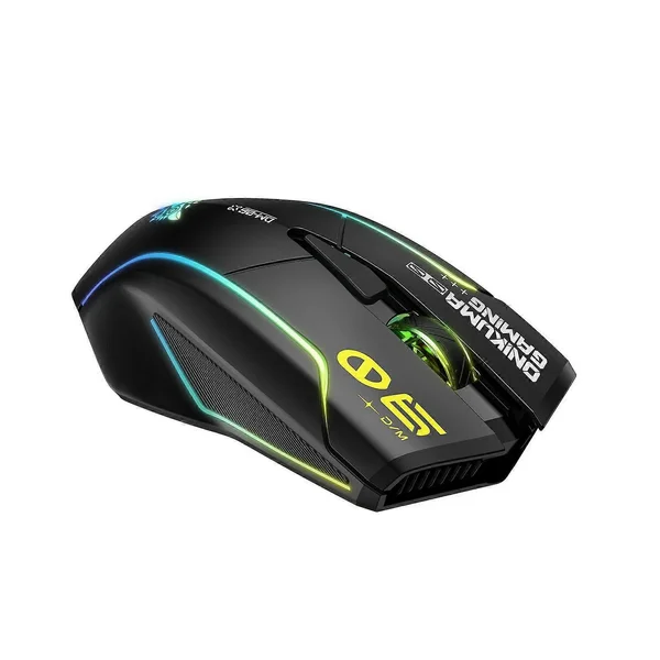ONIKUMA DM06 Black Tri-Mode Wireless Gaming Mouse - S205 Sensor, 12800 DPI, RGB