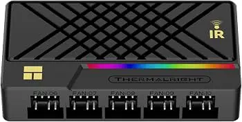 Thermalright HUB X10 IR ARGB and Fan Control Black Multi-Port Hub