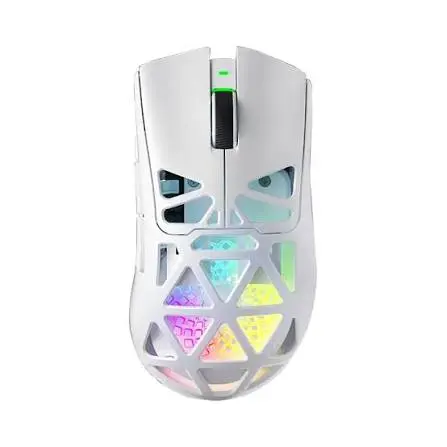AULA SC620 Honeycomb PAW3311 12000DPI Wireless Gaming Mouse White