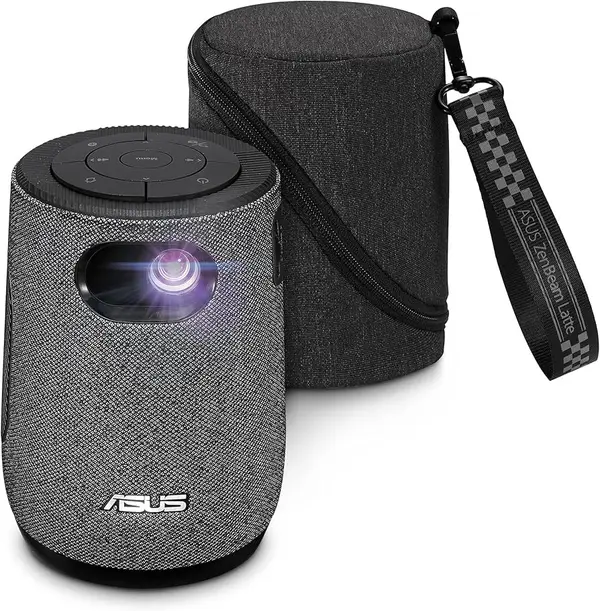 ASUS ZenBeam Latte L1 Portable LED Projector 300 Lumens Wireless Mini Projector Bluetooth Speaker Home Entertainment Projector