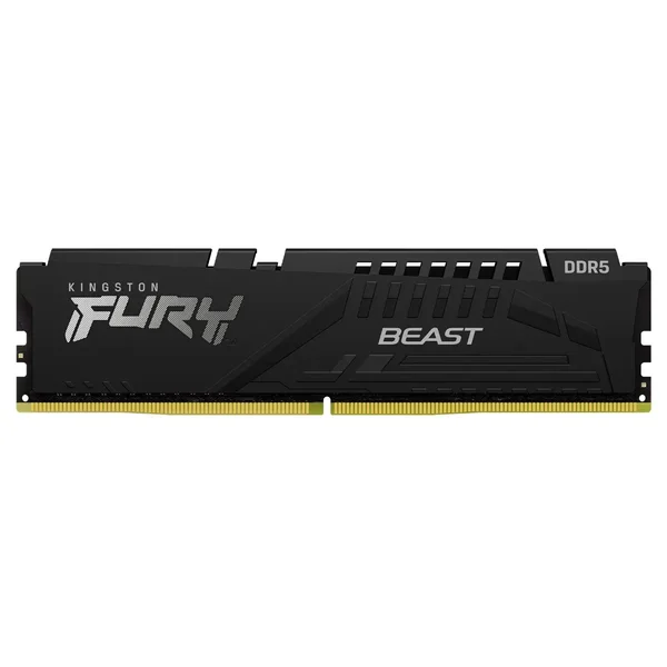Kingston FURY Beast 16GB DDR5 6000MHz CL30 Desktop Gaming RAM – Non-RGB, Intel XMP/AMD EXPO