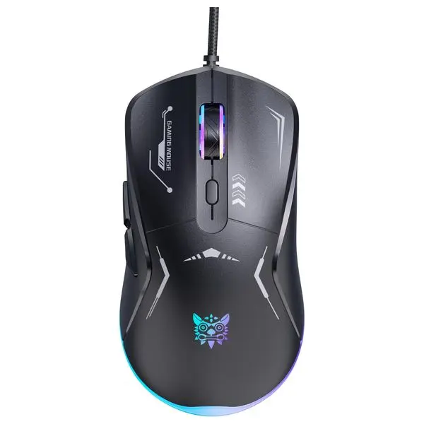 ONIKUMA CW917 Black Wired Gaming Mouse - 6400 DPI, 7 Button, RGB