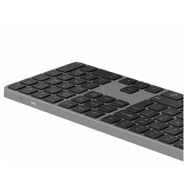 Meetion iKey K230 Black Multi-Device Bluetooth Keyboard – Scissor Switch, 108 Keys, Mac/Win Compatible