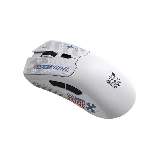 ONIKUMA DM01 White Tri-Mode Wireless Gaming Mouse - 12800 DPI, Ultra Light 57g, RGB