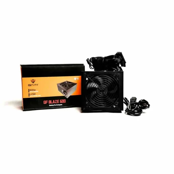 GFURY GF-BLAZE 600W Gaming Power Supply – High Performance ATX PSU for Gaming PC & Desktop Computers
