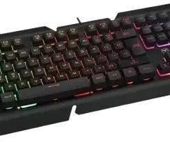 T-Dagger Landing-ship TGK200 Wired Gaming Keyboard 104-107 Key Rainbow Backlit USB Keyboard