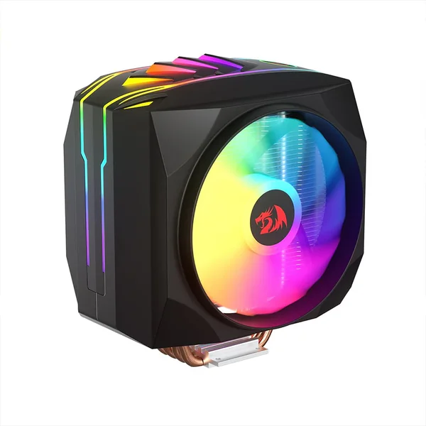 Redragon BALDER AIR CC-2199 CPU Cooler 120mm ARGB PWM Fan 1800RPM 72CFM High Airflow Low Noise Intel AMD Air Cooler Gaming PC