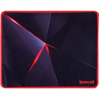 Redragon Capricorn P012 Gaming Mouse Pad with Non-Slip Rubber Base, Waterproof Cloth Surface & Stitched Edges