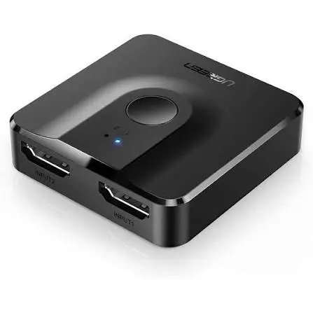 UGREEN 2 In 1 Out HDMI Switcher 4K 60Hz Video Switch Box for TV Monitor