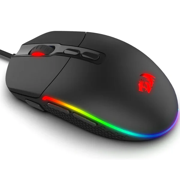Redragon M719 Invader RGB Wired Gaming Mouse 10000 DPI 8 Buttons Ergonomic FPS MOBA Esports Gaming Mouse