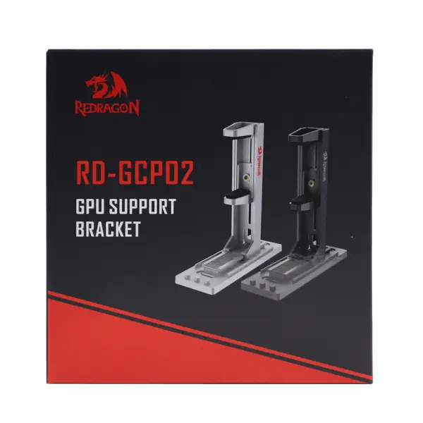 Redragon GCP03 GPU Support Bracket Graphics Card Holder Adjustable Anti-Sag Graphics Card Stort Bracket for Gaming PC Build