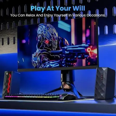 Redragon Cipher GS522 Hi-Fi Stereo RGB Computer Speakers with USB and Aux