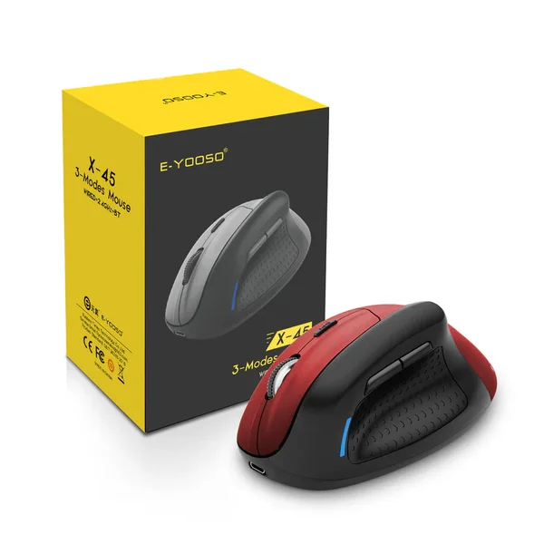 E-YOOSO X-45 TRI MODE RGB Wireless Gaming Mouse