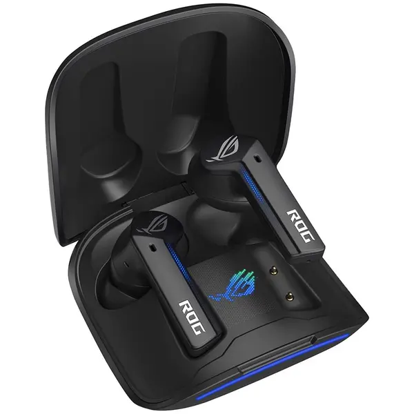 ASUS ROG Cetra True Wireless Gaming Earbuds Black Low Latency Bluetooth Gaming Earphones with ANC for Mobile & PC Gaming