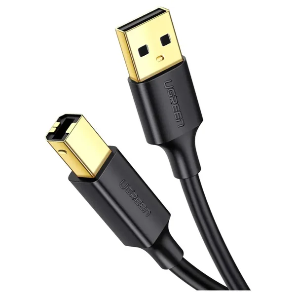 UGREEN 10351 USB 2.0 A to B Printer Cable – 480Mbps, Male to Male, 3 Meter