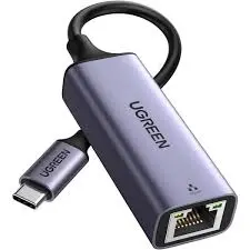 UGREEN USB Type C to Gigabit Ethernet Adapter 10 100 1000M Space Gray