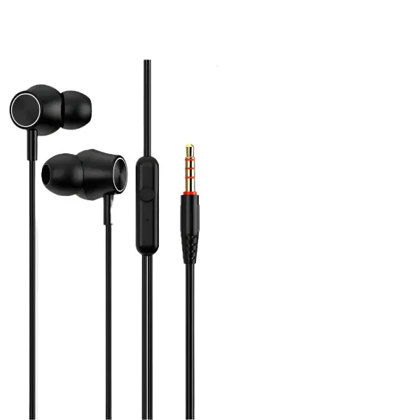 Faster FHF-11C Stereo Wired Earphones – 3.5mm, Nylon Braided Cable, Hi-Fi Sound