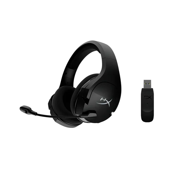 HyperX Cloud Stinger Core Wireless Gaming Headset 2.4GHz Wireless, DTS Headphone:X Spatial Audio, Noise-Cancelling Microphone, Lightweight Gaming Headphones for PC & PlayStation