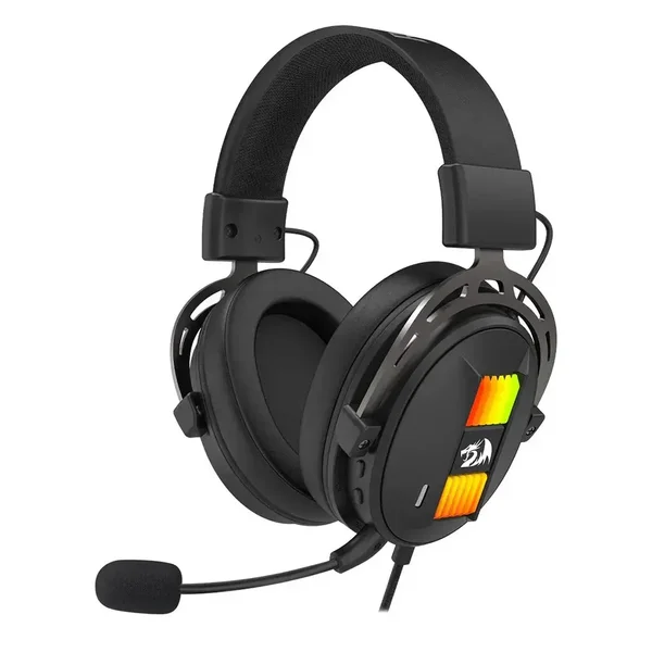 Redragon SPARDA H375 RGB 7.1 Surround Sound Wired Gaming Headset with Detachable Noise-Cancelling Microphone