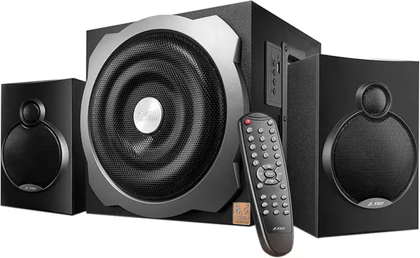 F&D A521X 2.1 Bluetooth Deep Bass Woofer Speakers with Full Function Remote