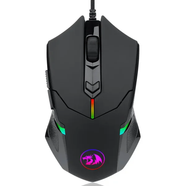 Redragon CENTROPHORUS M601 RGB Wired Gaming Mouse High Precision Optical Sensor Adjustable DPI Ergonomic Gaming Mouse for PC Laptop
