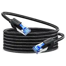 UGREEN CAT 8 Shielded Braided Ethernet Cable 3m | High Speed Gaming LAN Cable