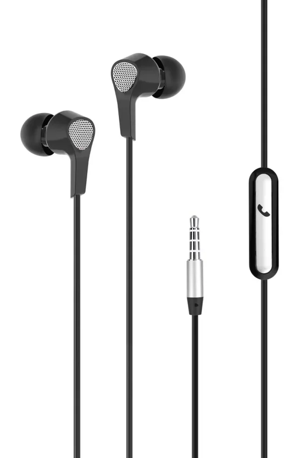 Faster F15 Wired Earphones – 3.5mm, Call Answer/End, 10mm Bass Driver, Super Bass Sound
