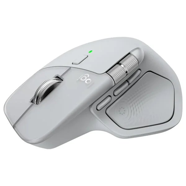Logitech MX Master 4 Ergonomic Wireless Mouse – Bluetooth, USB-C Charging, Haptic Feedback, Ultra-Fast Scrolling