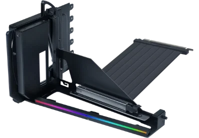 Lian Li VG4-5-V4X 4 Slots Vertical GPU Kit (VG4v4) – Black, Vertical Graphics Card Mount
