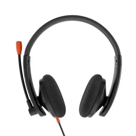 Meetion HP003 Black 3.5mm Office Headset – Omnidirectional Mic, Wired