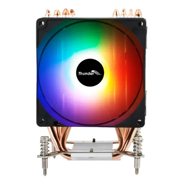 Thunder Zyler TAC-1017 CPU Cooler | 4 Heat Pipes | 120mm RGB Fan | Intel/AMD