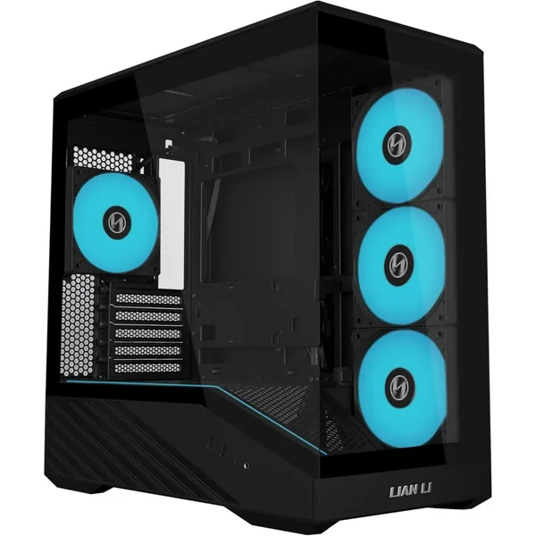Lian Li Vector V100 Mini Micro-ATX Compact Gaming Case Black