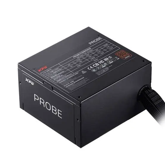 XPG PROBE 700W 80 Plus Bronze Non-Modular Gaming Power Supply – Active PFC ATX PSU with 120mm Silent Fan