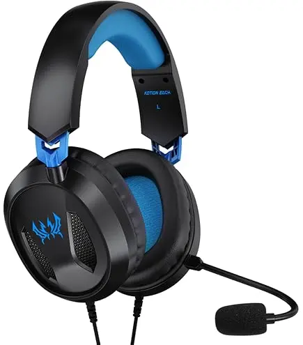 T-Dagger Meath TRGH102 Wired Gaming Headset with 40mm Drivers, 20Hz-20KHz Stereo Sound & Omnidirectional Microphone
