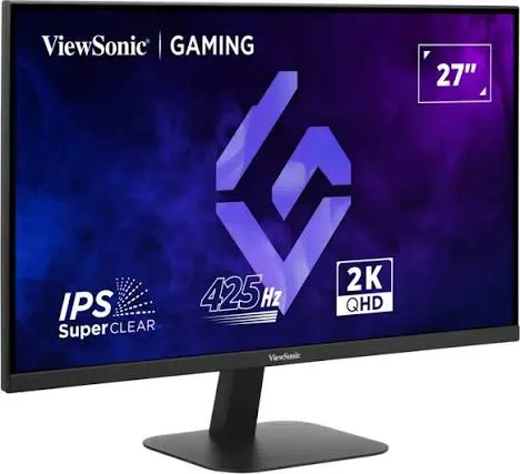 ViewSonic VX2757-2K-PRO-4 27" Gaming Monitor – QHD, 425Hz, Ultra-Fast IPS, HDR10, AMD FreeSync Premium & NVIDIA G-Sync