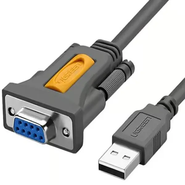 UGREEN USB to DB9 RS-232 Female Serial Adapter Cable 1.5M | USB to Serial Converter