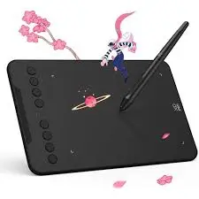 Huion H951P Inspiroy 2 M (951P M) Drawing Tablet with 8192 Pressure Levels, Scroller & Battery-Free Pen